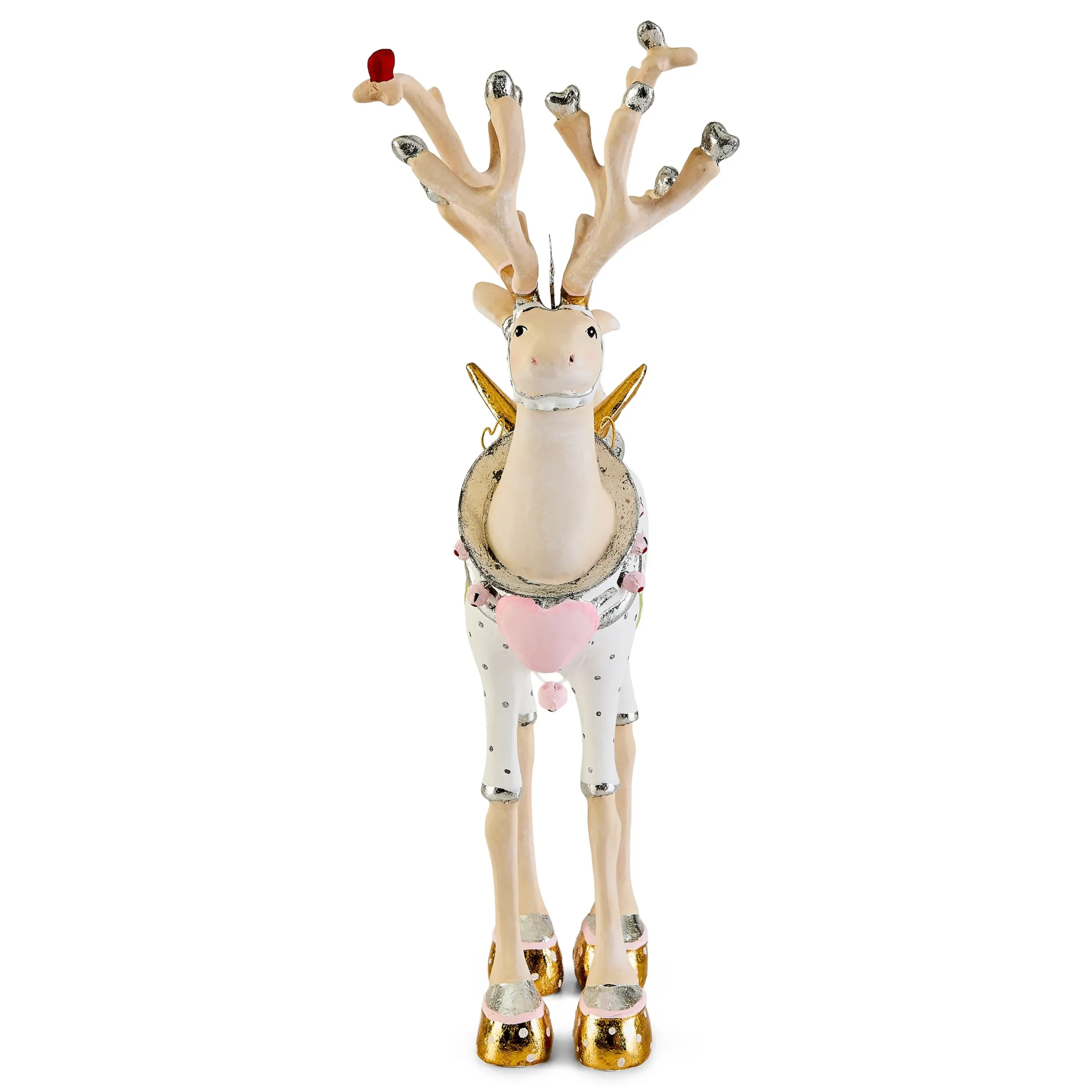 Patience Brewster Moonbeam Cupid Reindeer Figure