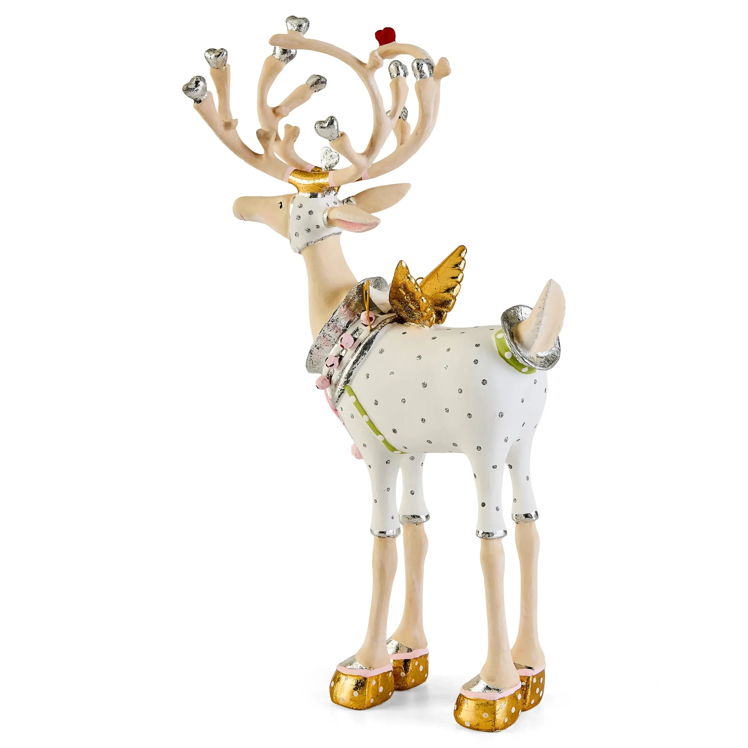 Patience Brewster Moonbeam Cupid Reindeer Figure