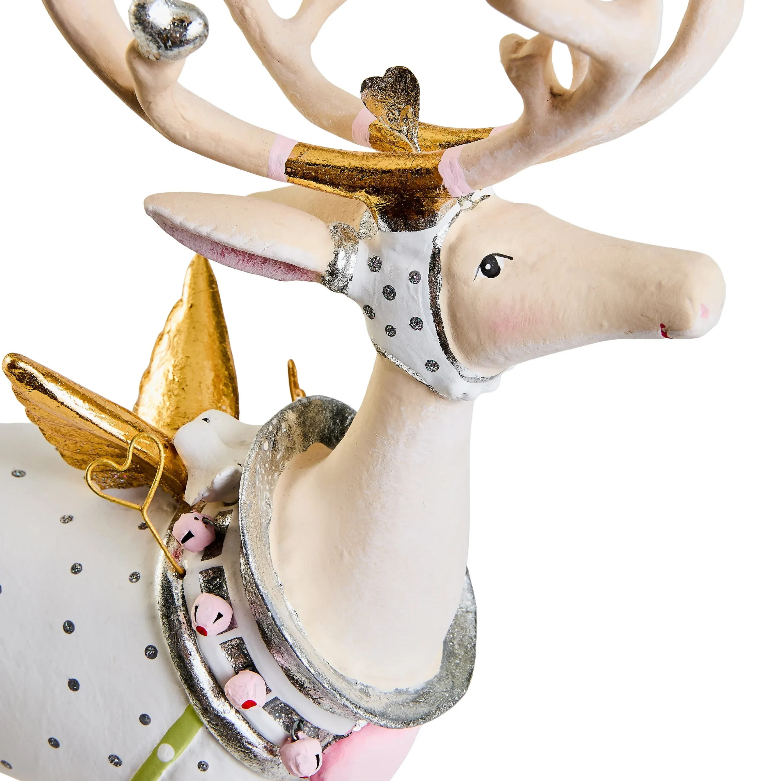 Patience Brewster Moonbeam Cupid Reindeer Figure