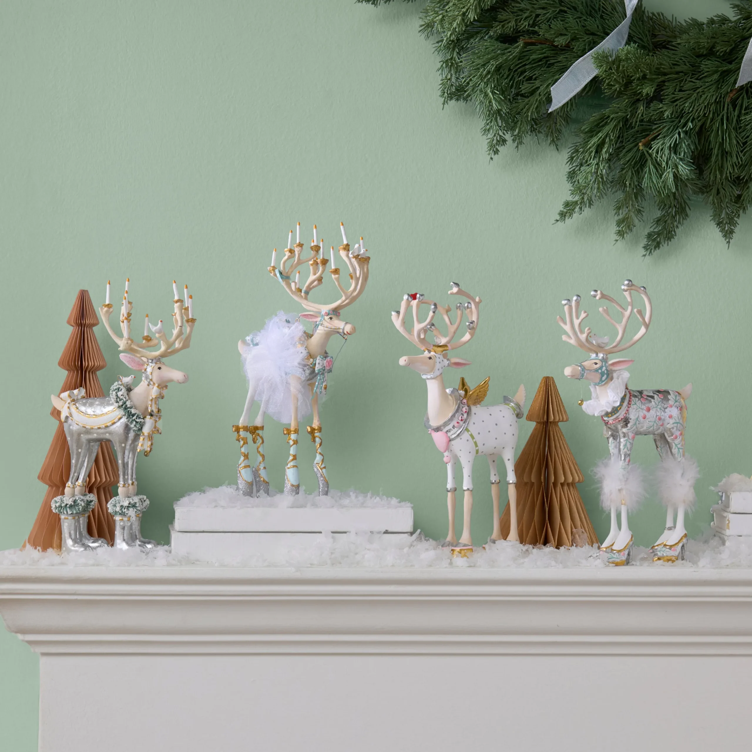 Patience Brewster Moonbeam Dasher Reindeer Figure