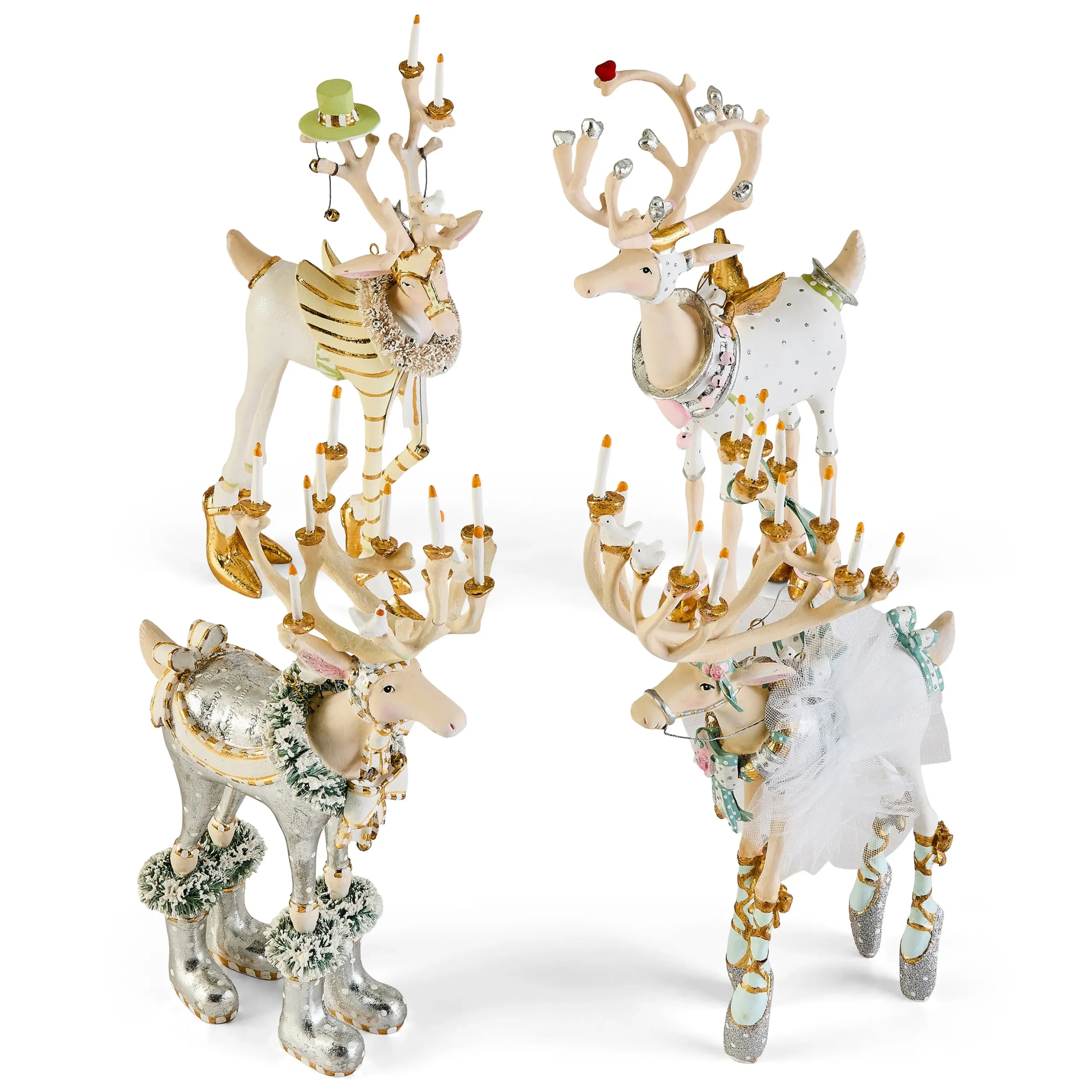 Patience Brewster Moonbeam Reindeer Figure Set-A