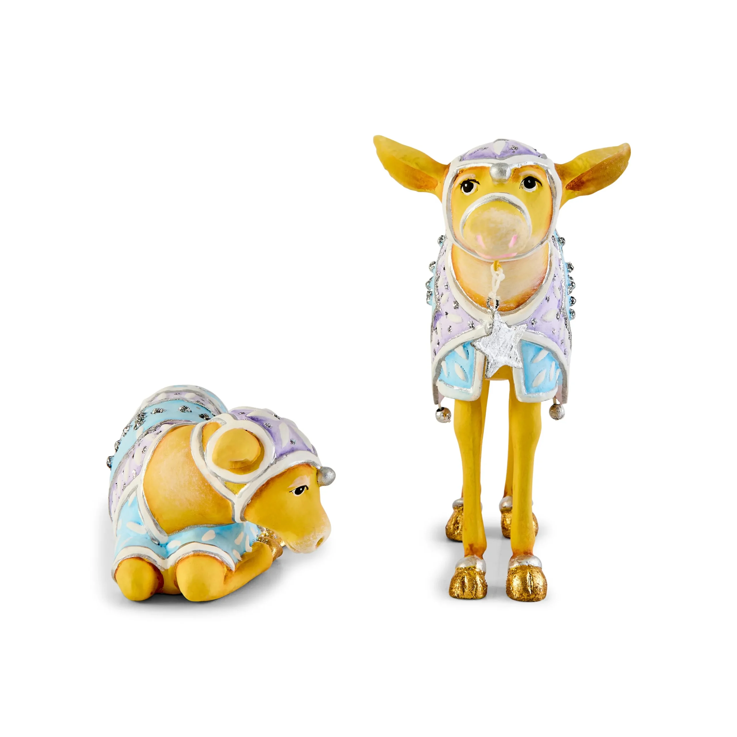 Patience Brewster Nativity Calf Figures