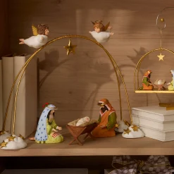 Patience Brewster Nativity Cherub Angels Arch Set, Set of 4