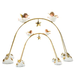 Patience Brewster Nativity Cherub Angels Arch Set, Set of 4