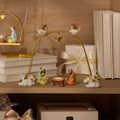 Patience Brewster Nativity Cherub Angels Mini Arch Set, Set of 4