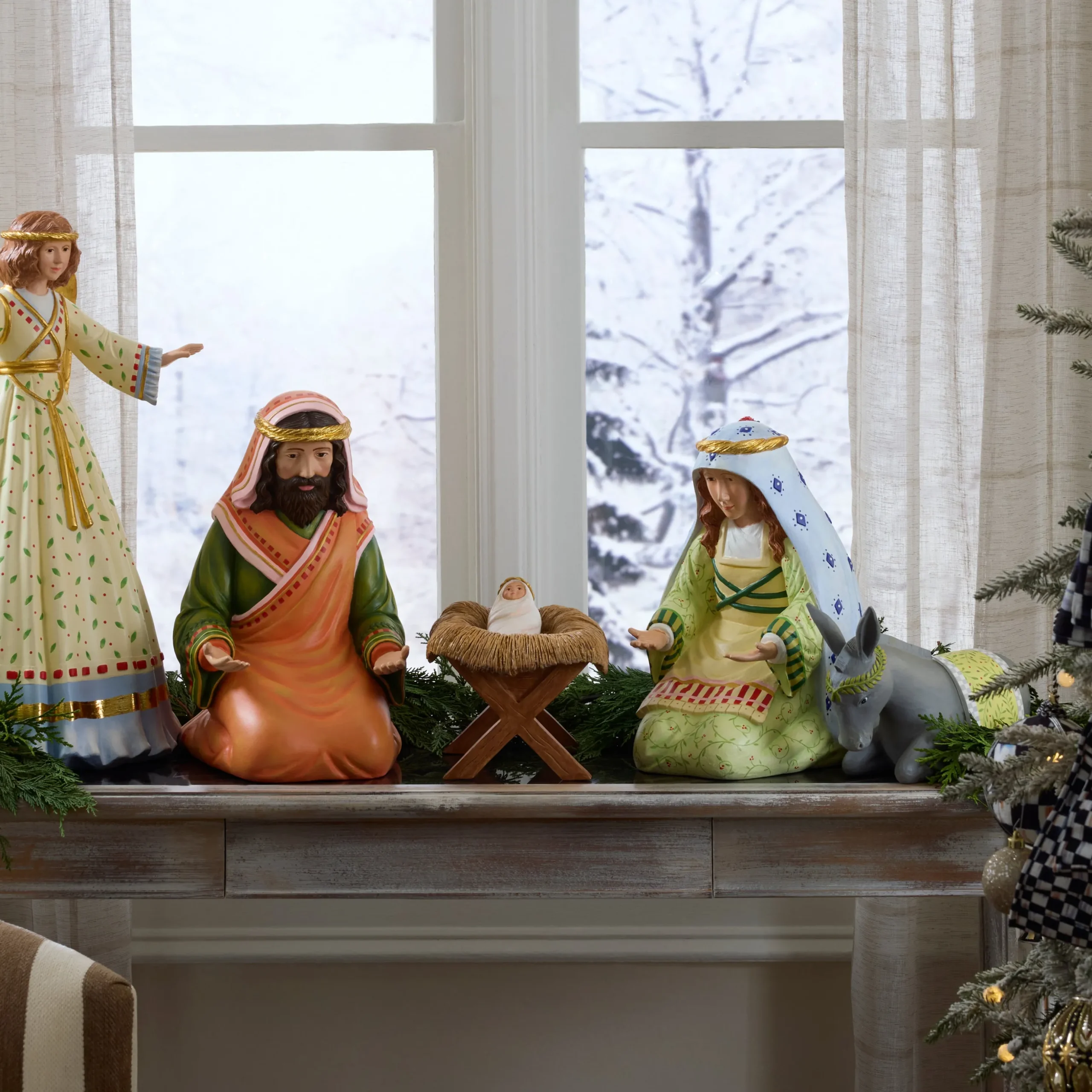 Patience Brewster Nativity Holy Family Display Figures