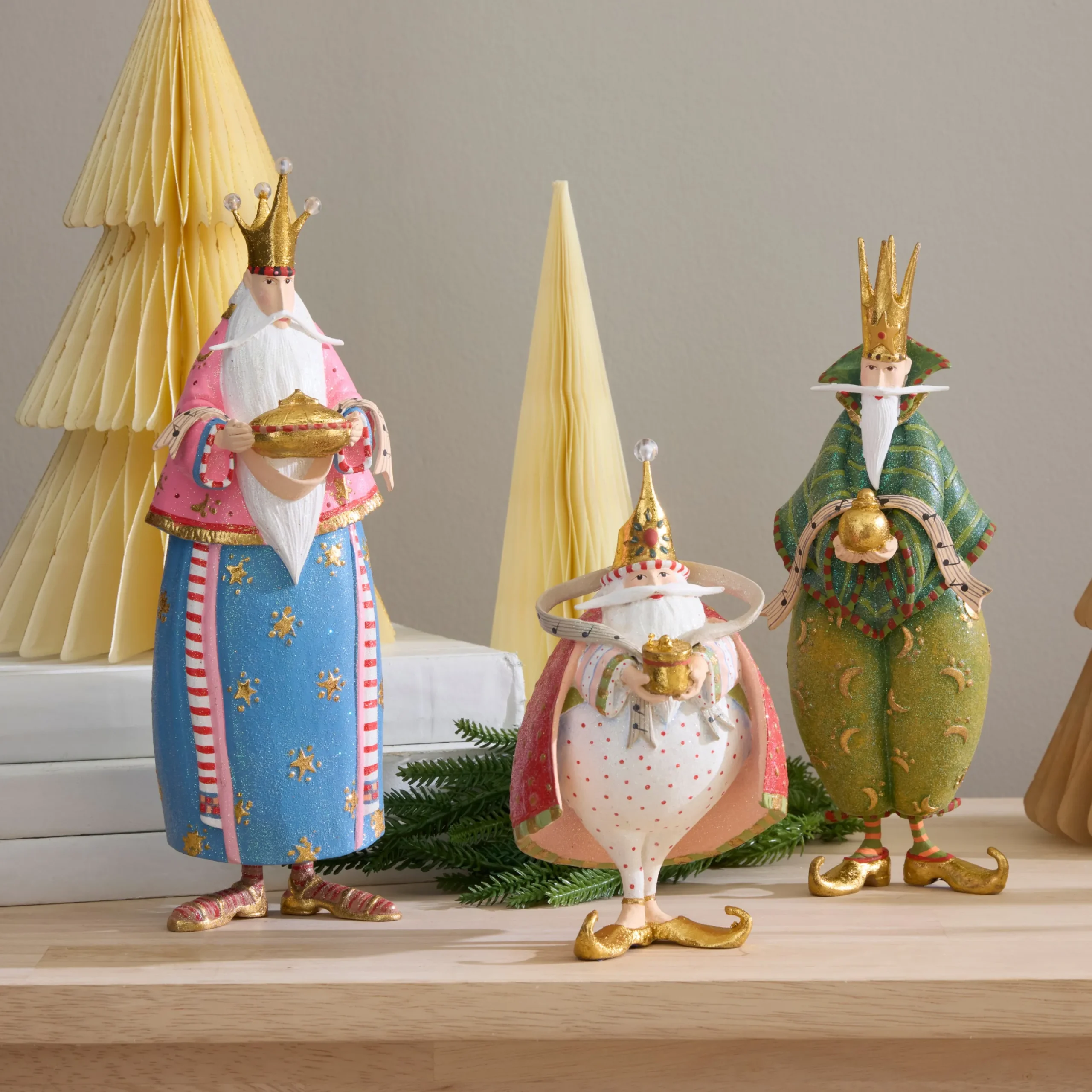 Patience Brewster Nativity Magi Figures
