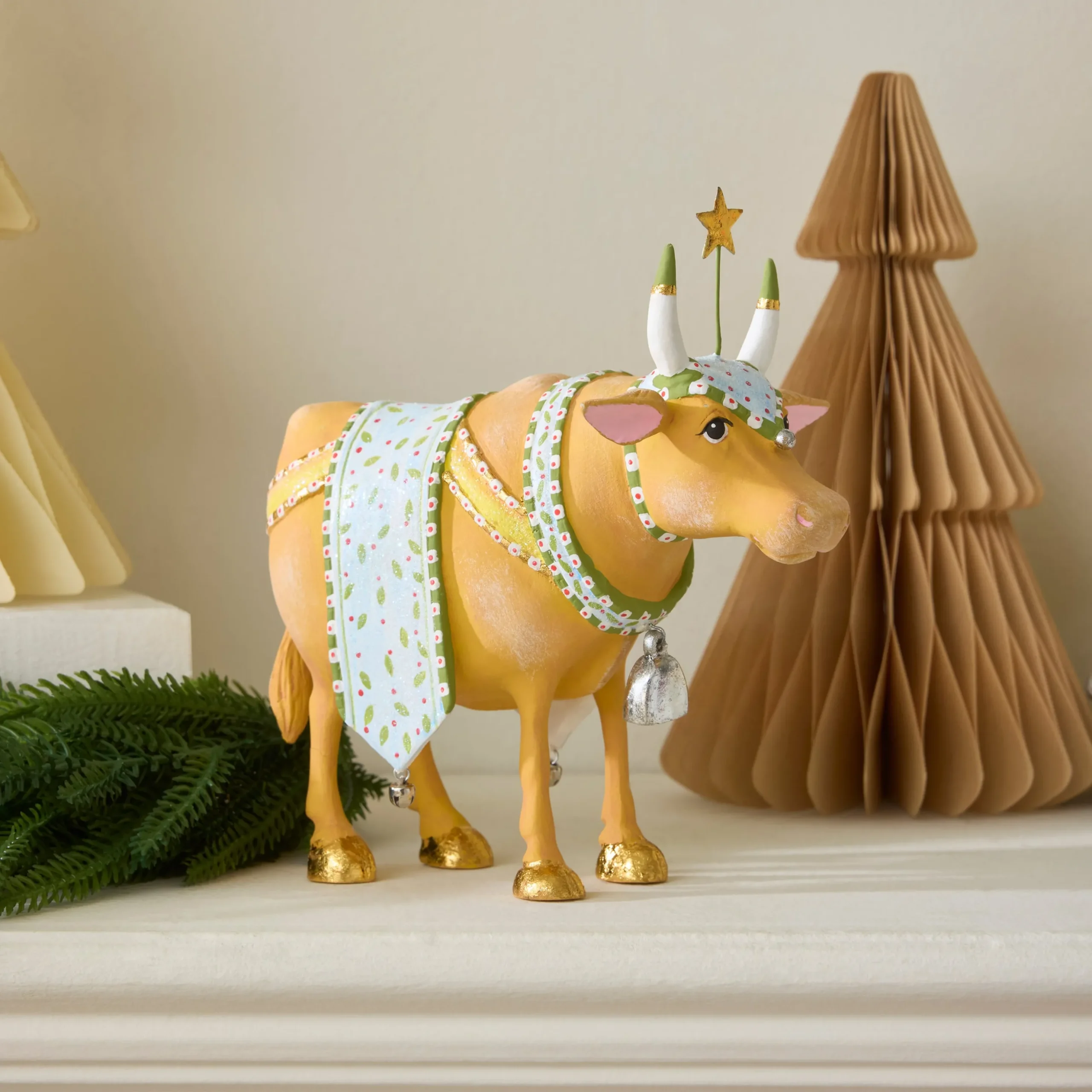 Patience Brewster Nativity Manger Cow Figure