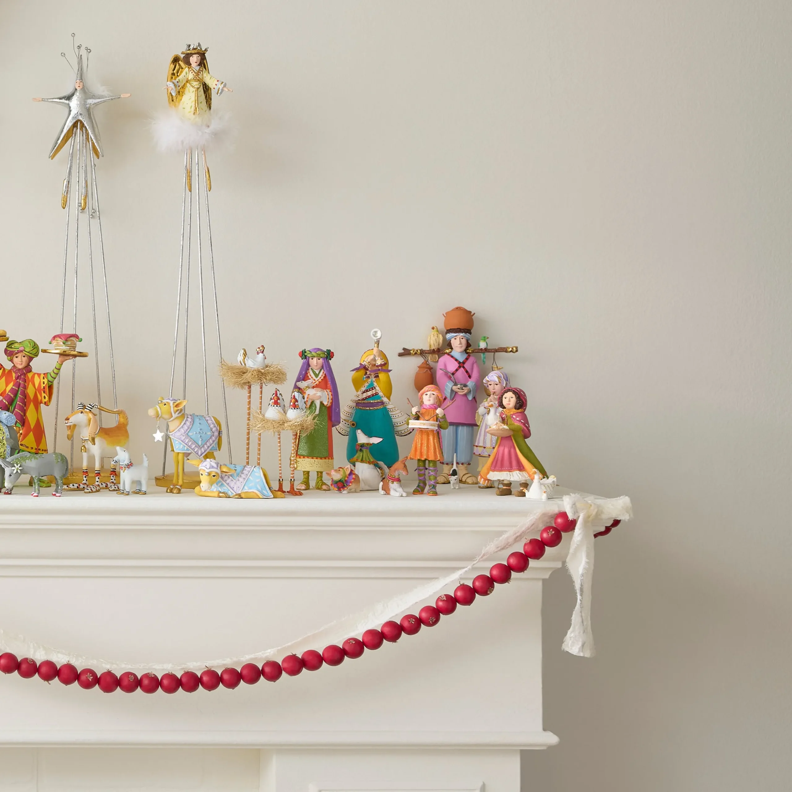 Patience Brewster Nativity Manger Figures Set