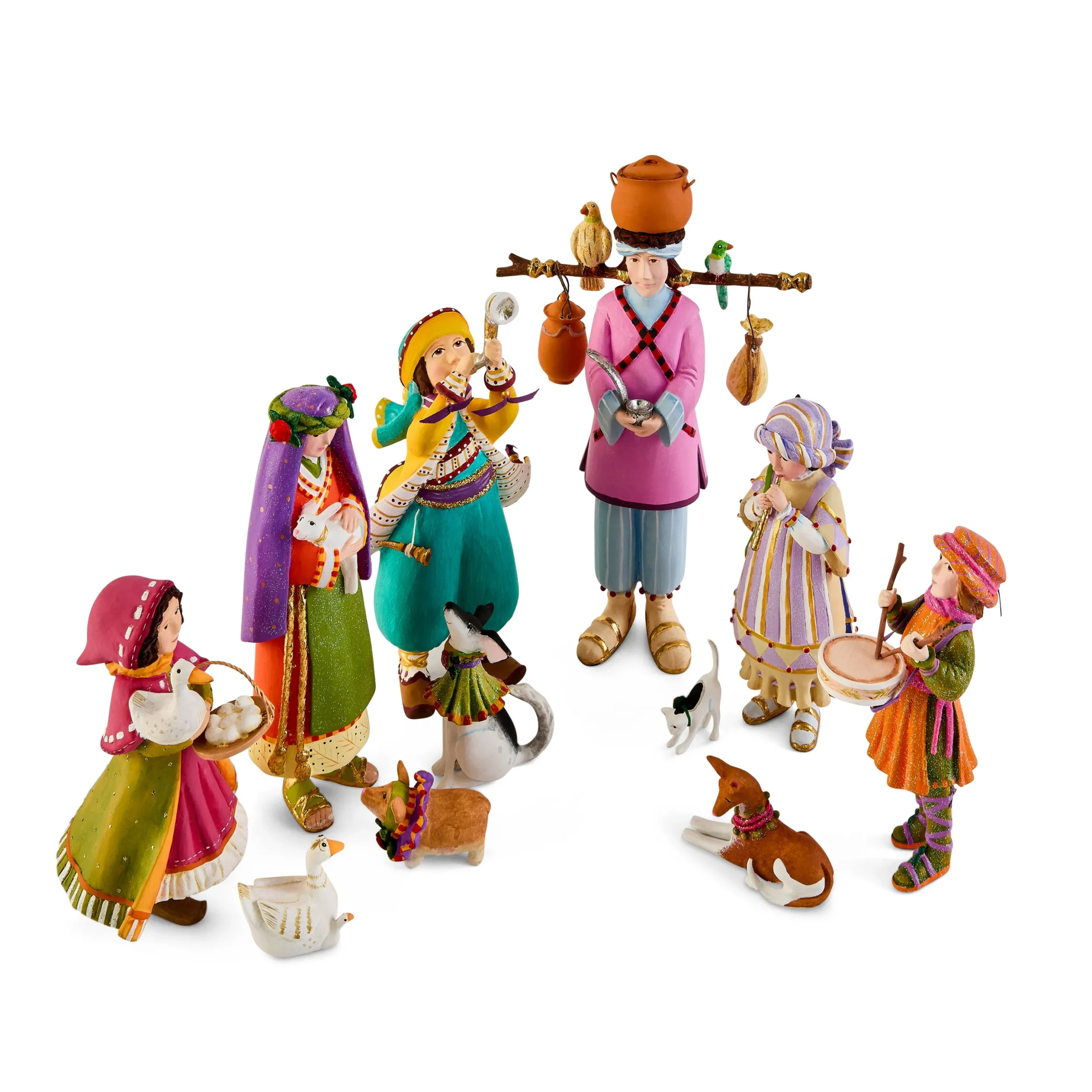 Patience Brewster Nativity Manger Figures Set