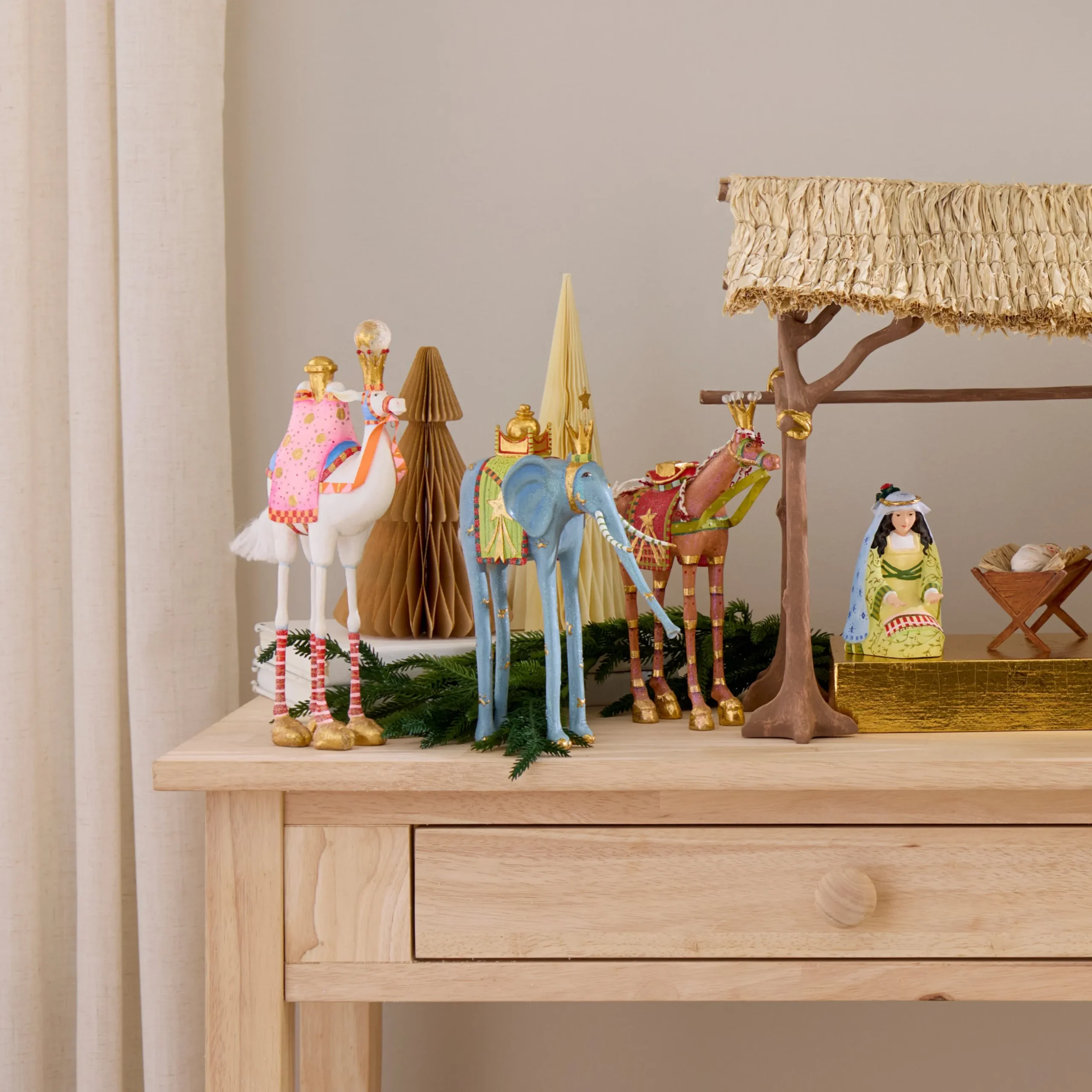 Patience Brewster Nativity Myrtle the Elephant Figure