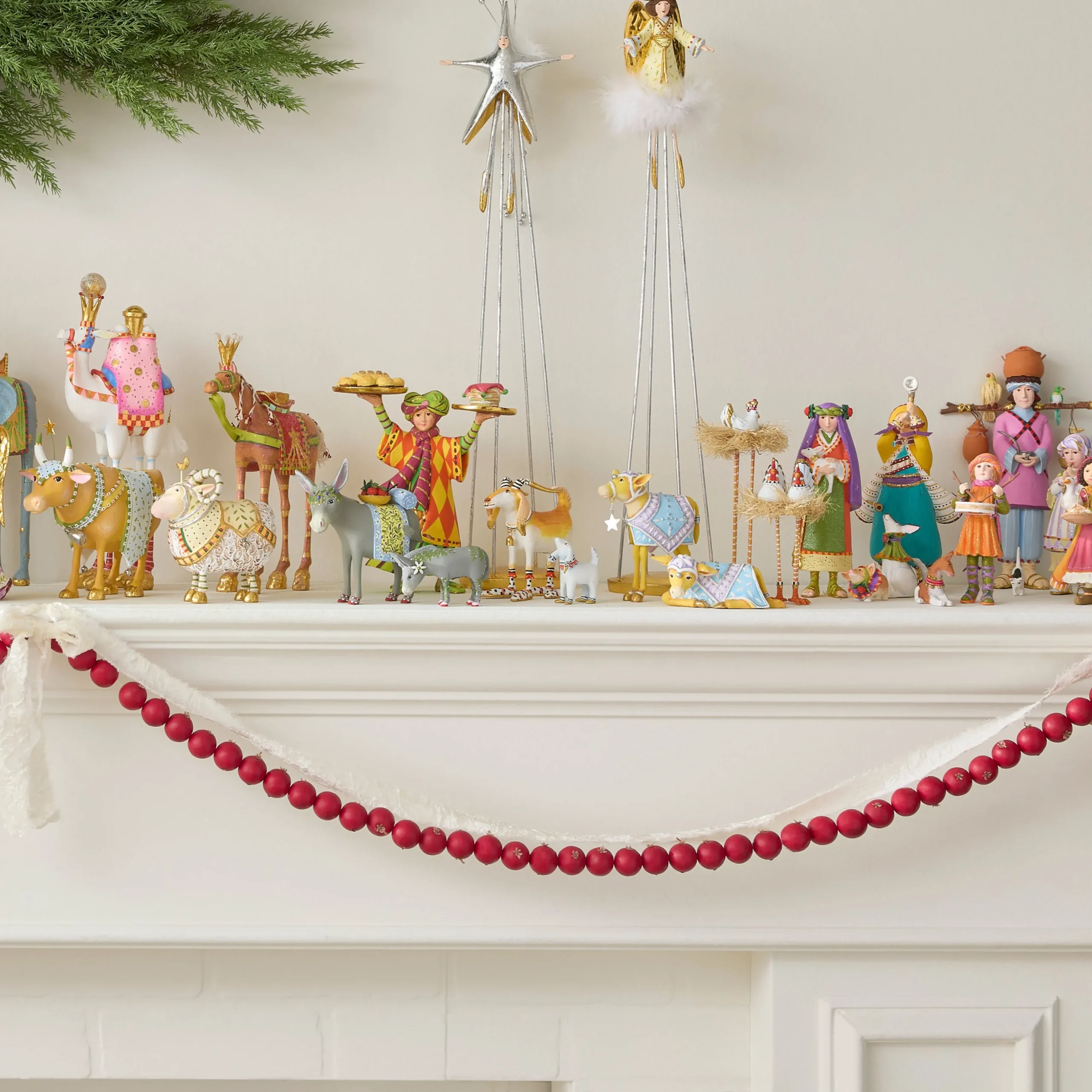 Patience Brewster Nativity Nathan & Noel Goat Figures
