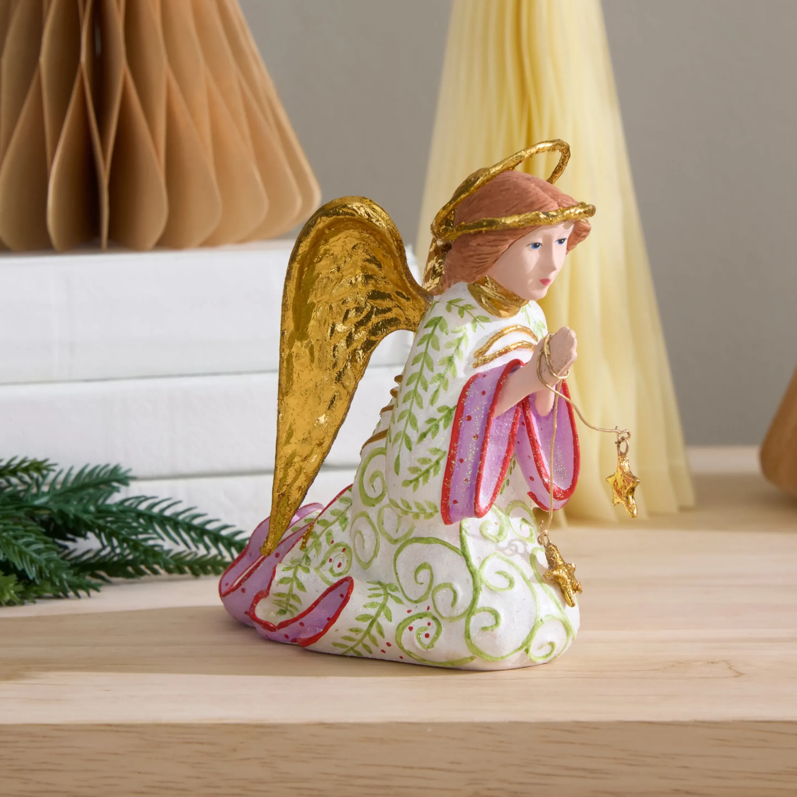 Patience Brewster Nativity Praying Angel Figure