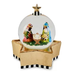 Patience Brewster Nativity Snow Globe