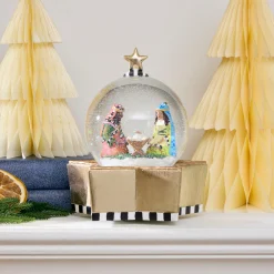 Patience Brewster Nativity Snow Globe