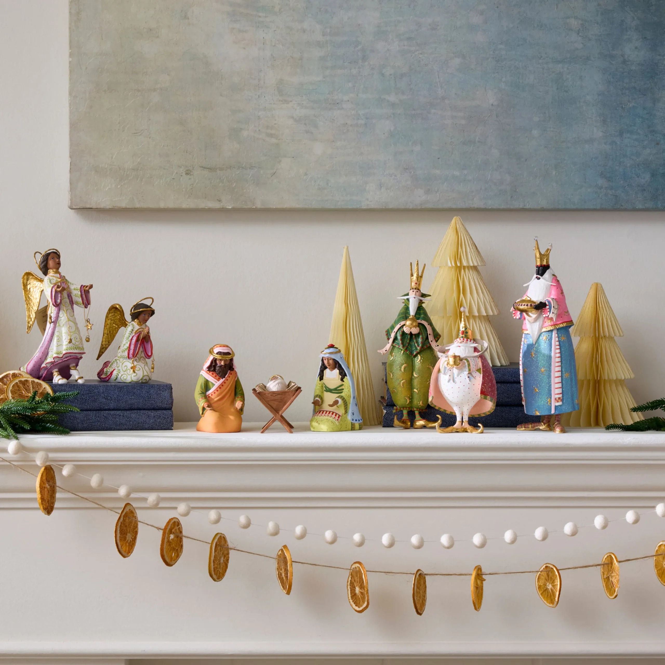 Patience Brewster Nativity World Magi Figures