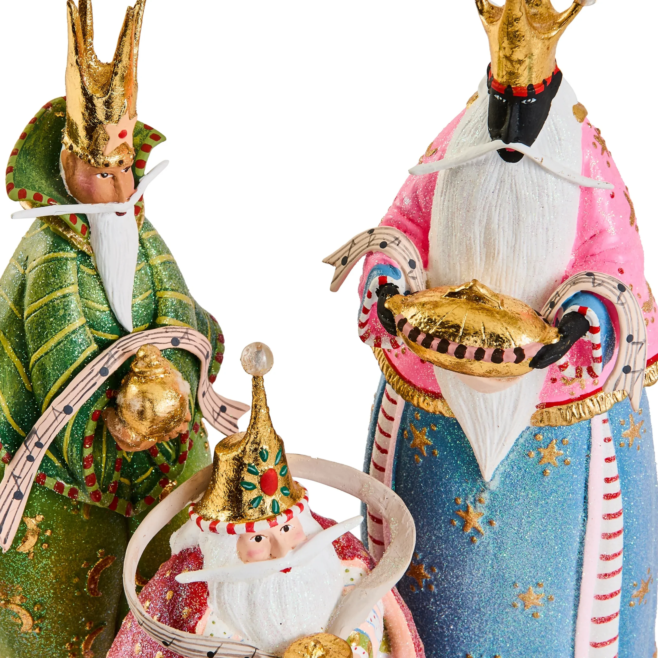 Patience Brewster Nativity World Magi Figures