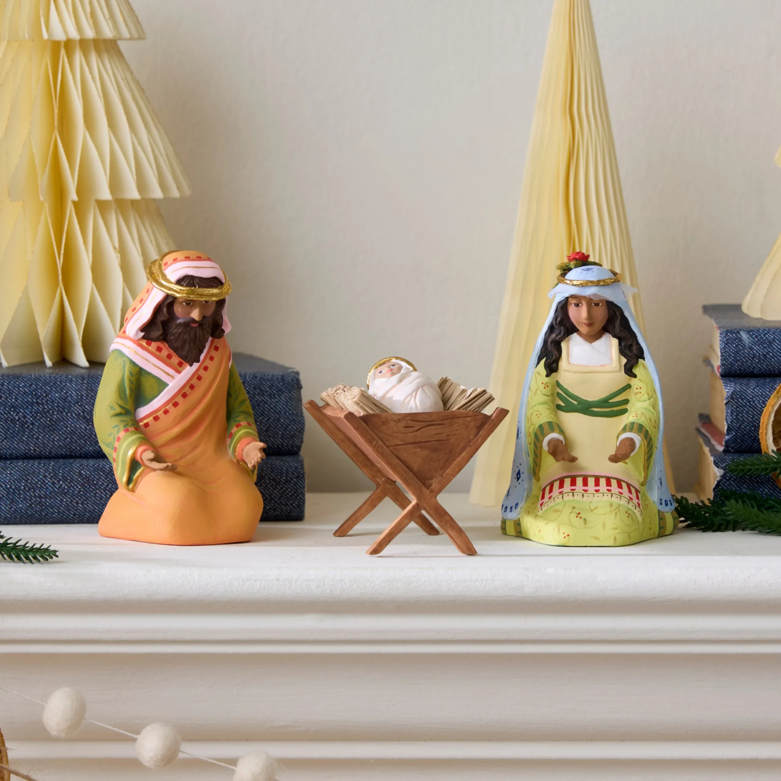 Patience Brewster Nativity World Holy Family Figures