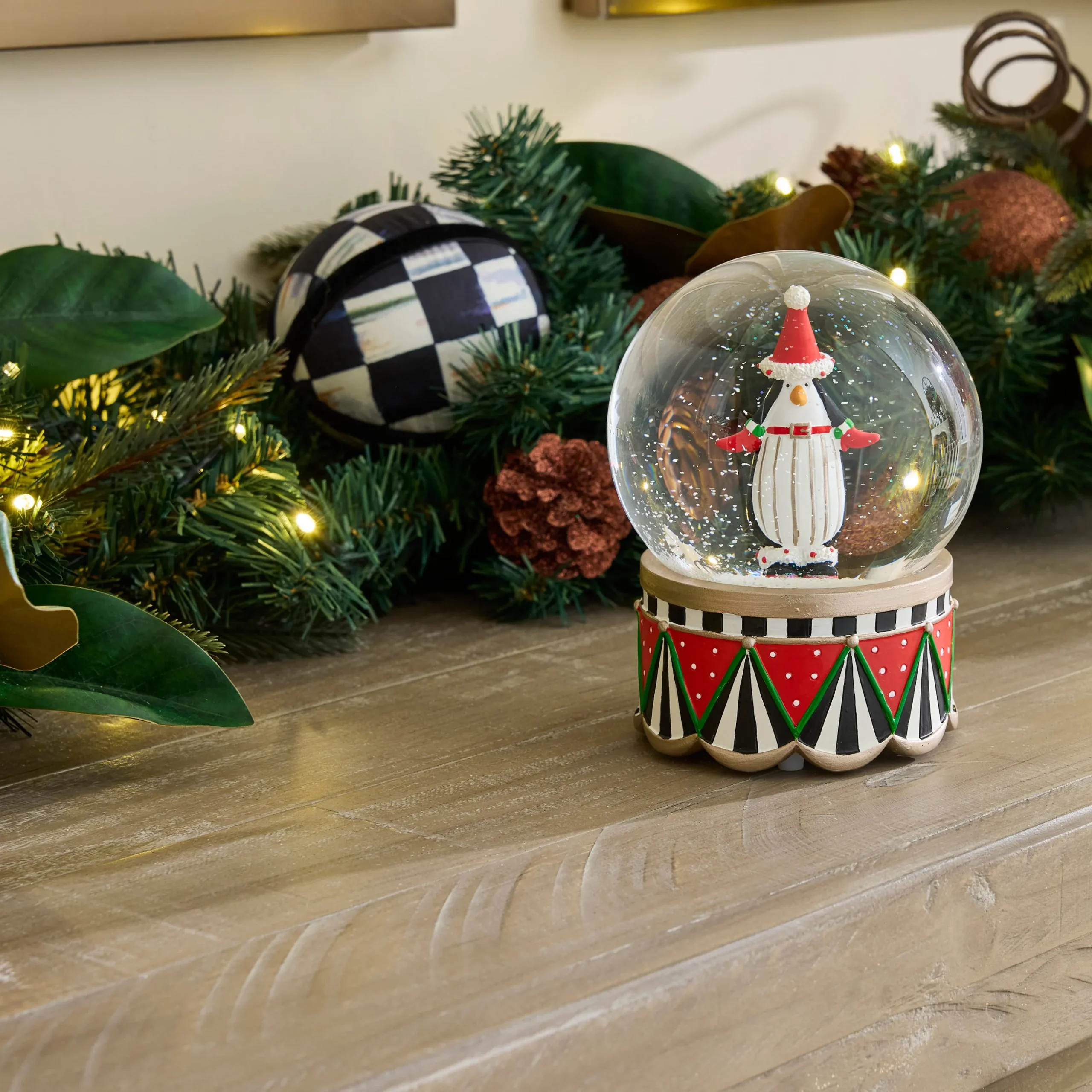 Patience Brewster Penguin Snow Globe