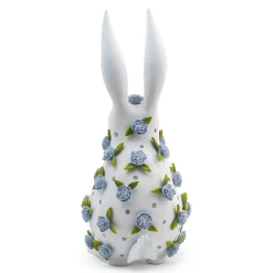 Patience Brewster Periwinkle Peony Standing Rabbit