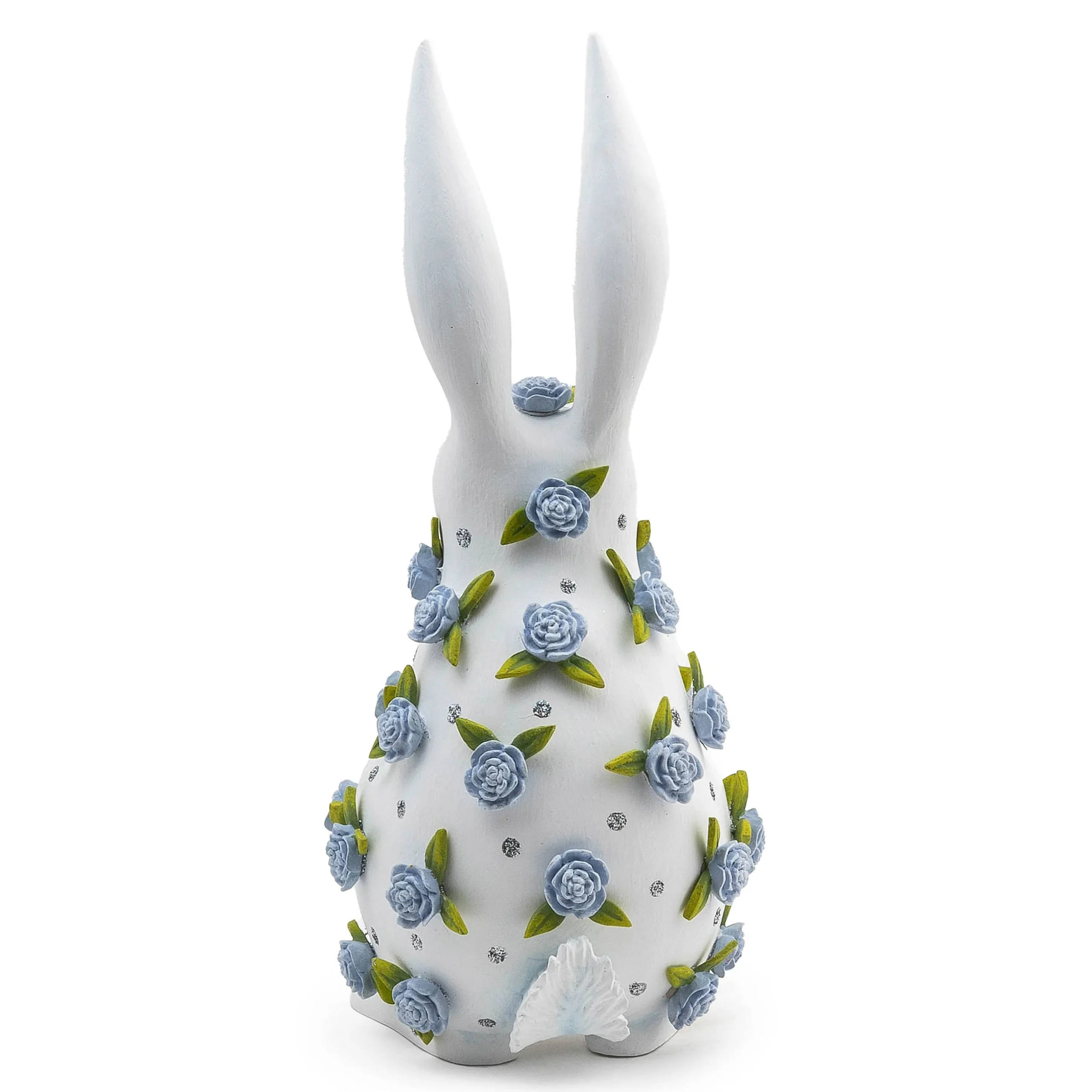 Patience Brewster Periwinkle Peony Standing Rabbit