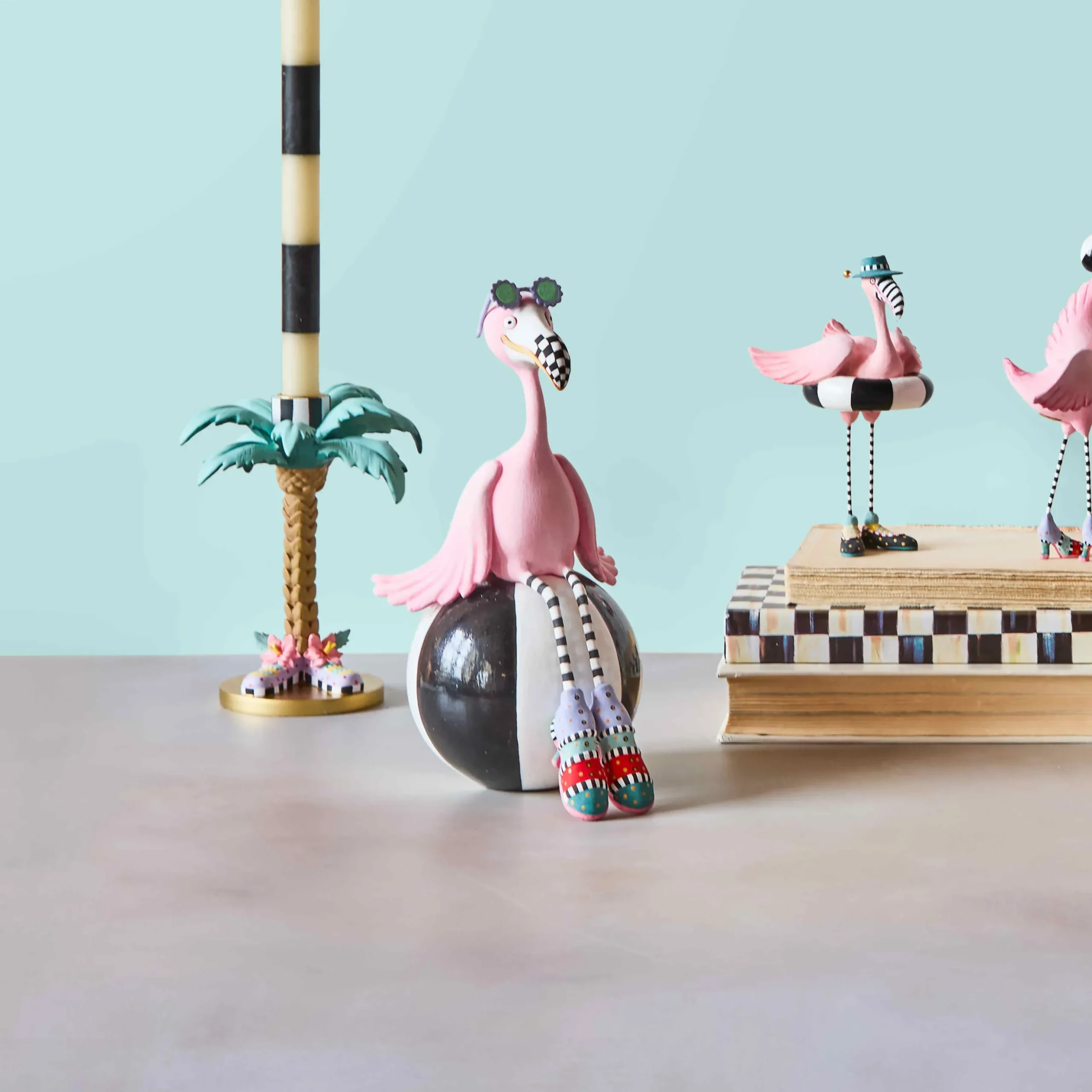 Patience Brewster Sheila Flamingo on Ball