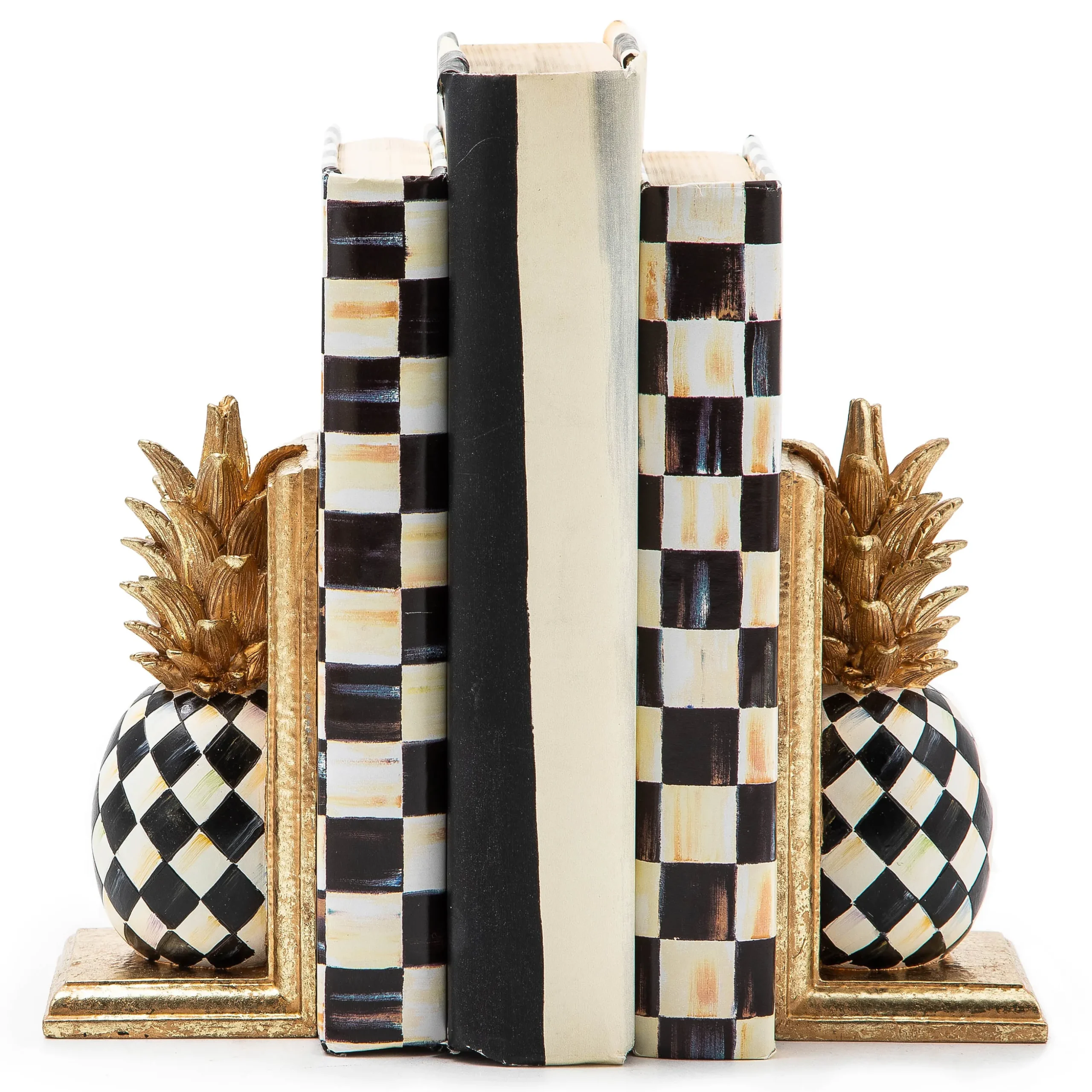 Pineapple Bookends