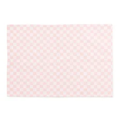 Pink Check Placemat, Set of 4
