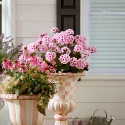 Pink Geranium Urn Filler