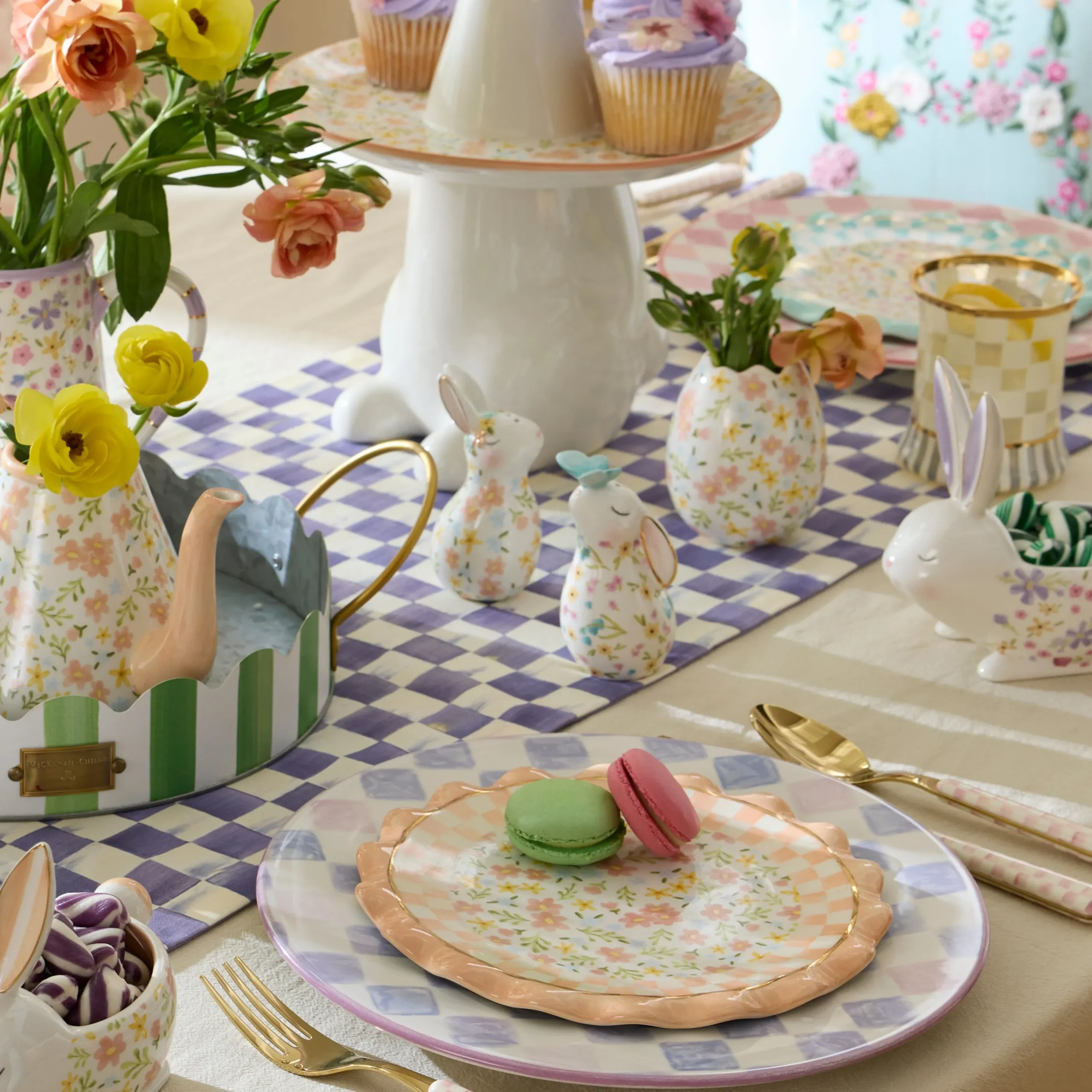 Posie Patch Rabbit Salt and Pepper Set