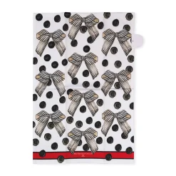 Pretty as a Bow Printed Dish Towel