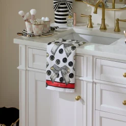 Pretty as a Bow Printed Dish Towel