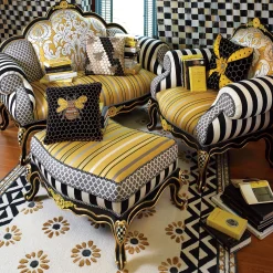 Queen Bee Ottoman