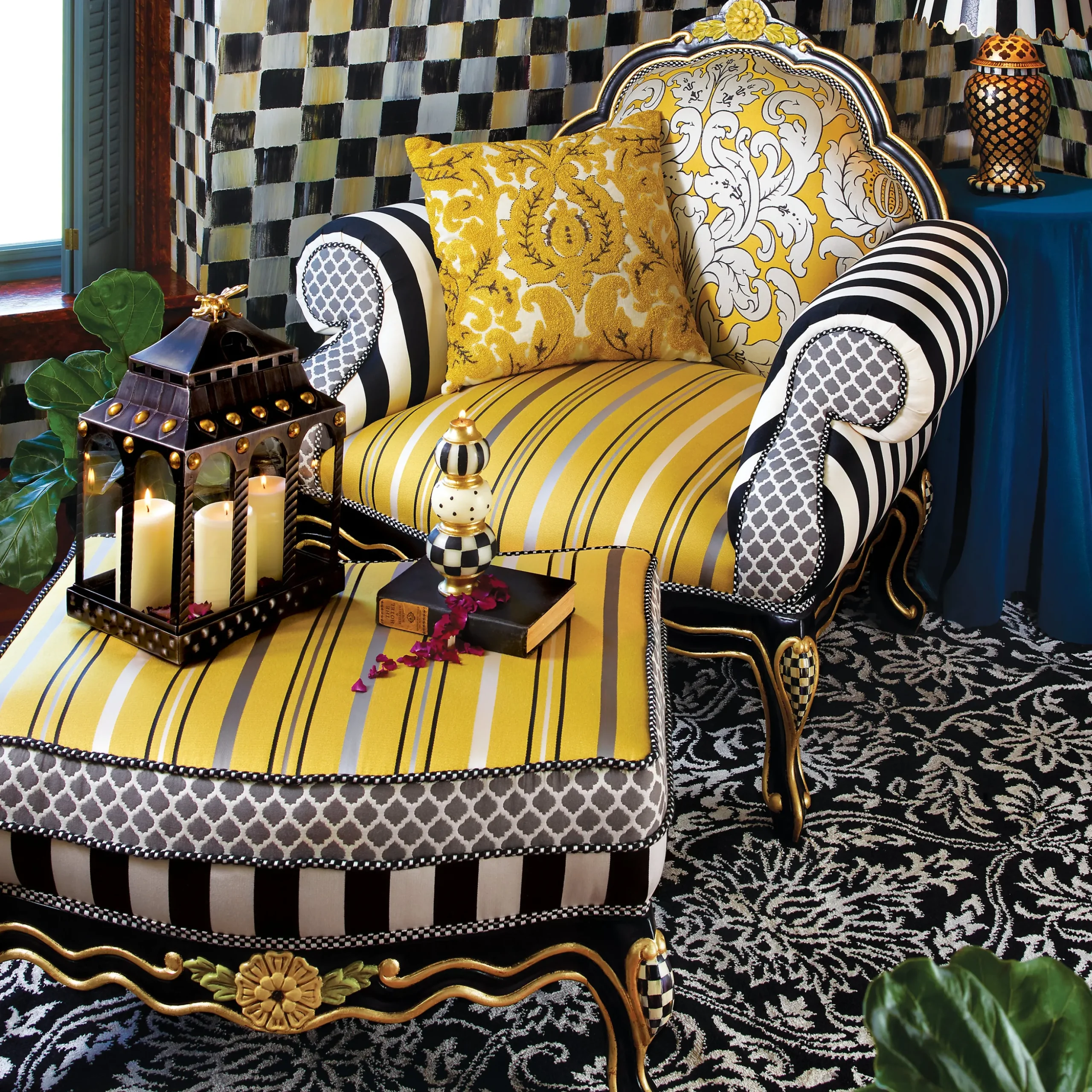 Queen Bee Ottoman