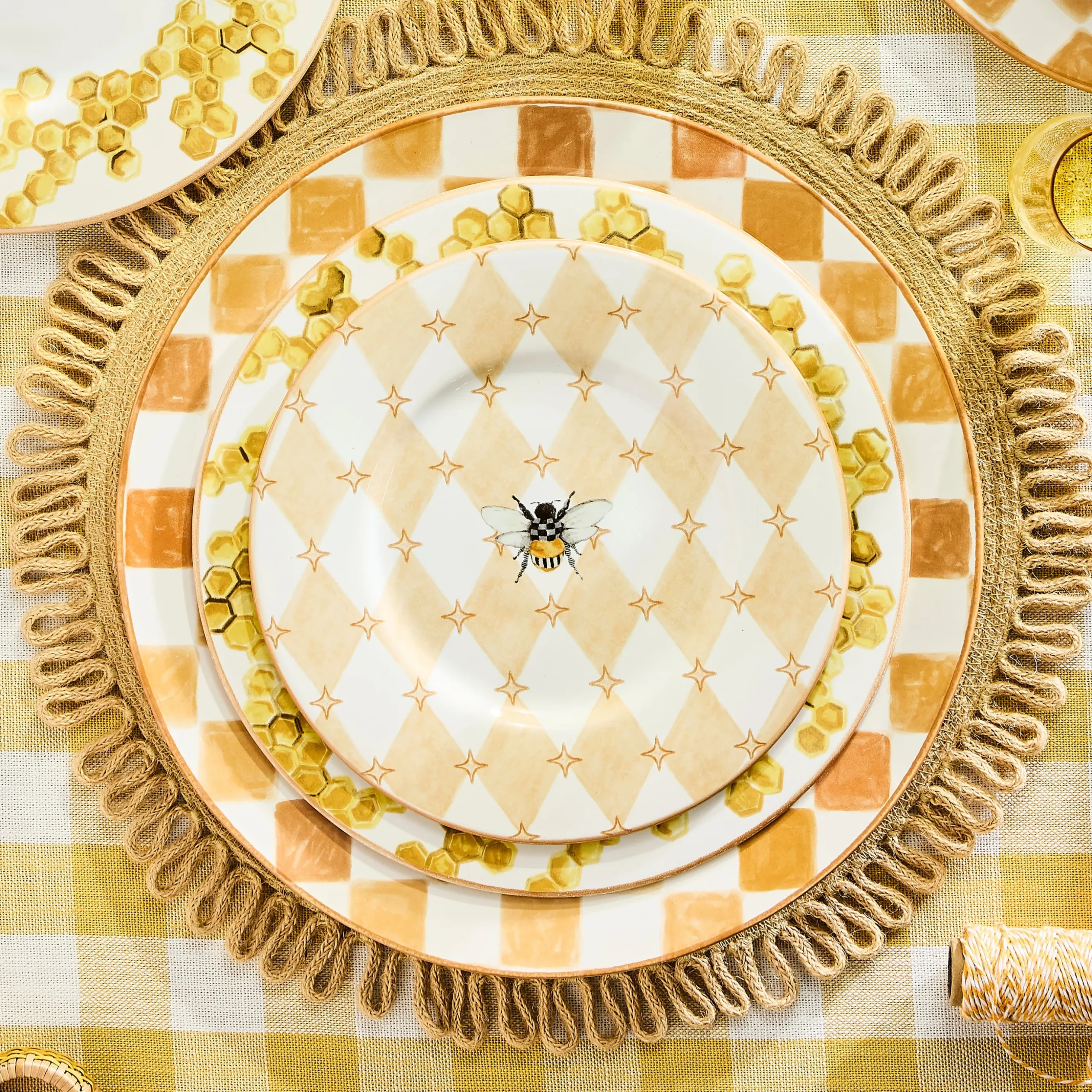 Queen Bee Salad Plate