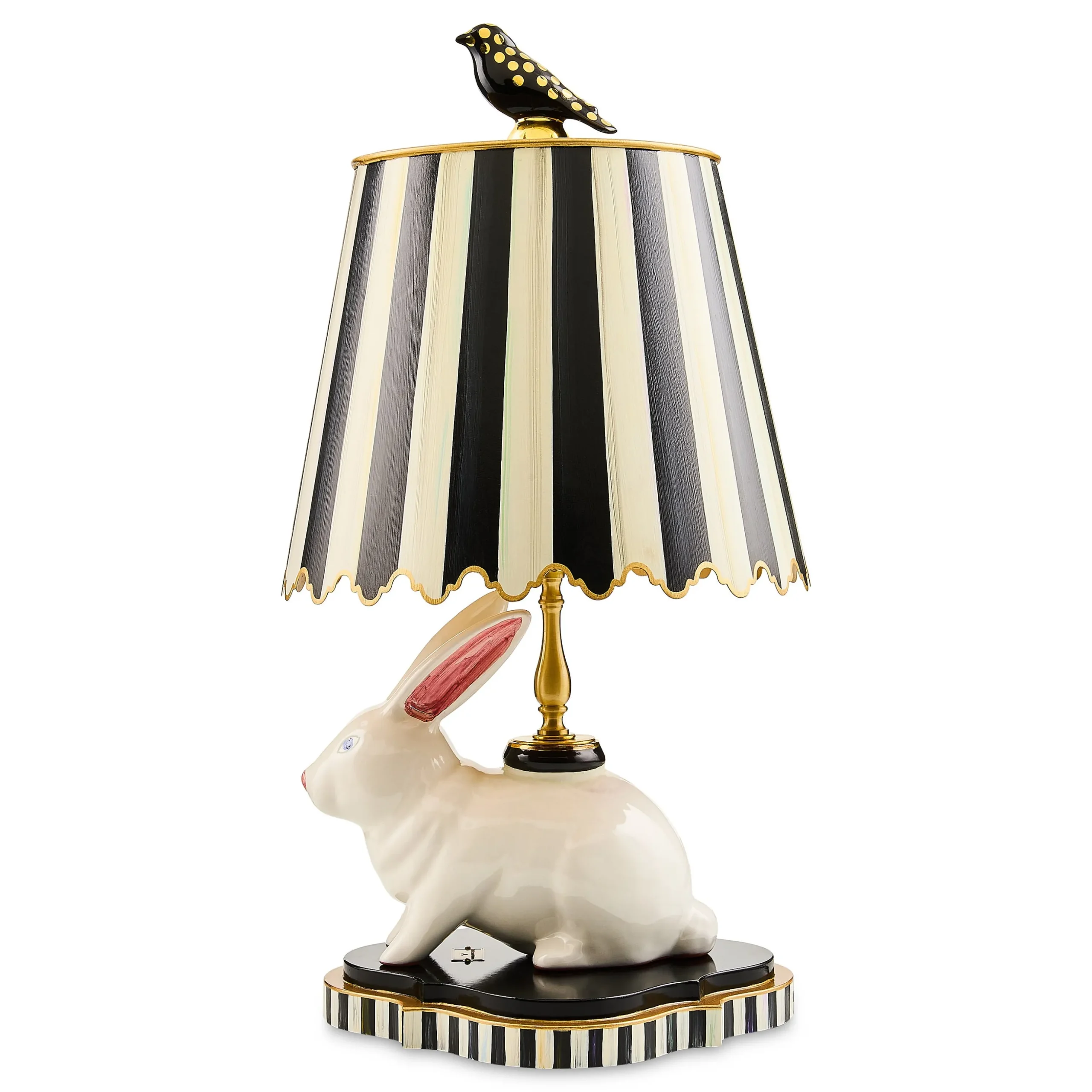 Rabbit Warren Ceramic Tall Table Lamp