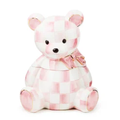 Rosy Bear Cookie Jar