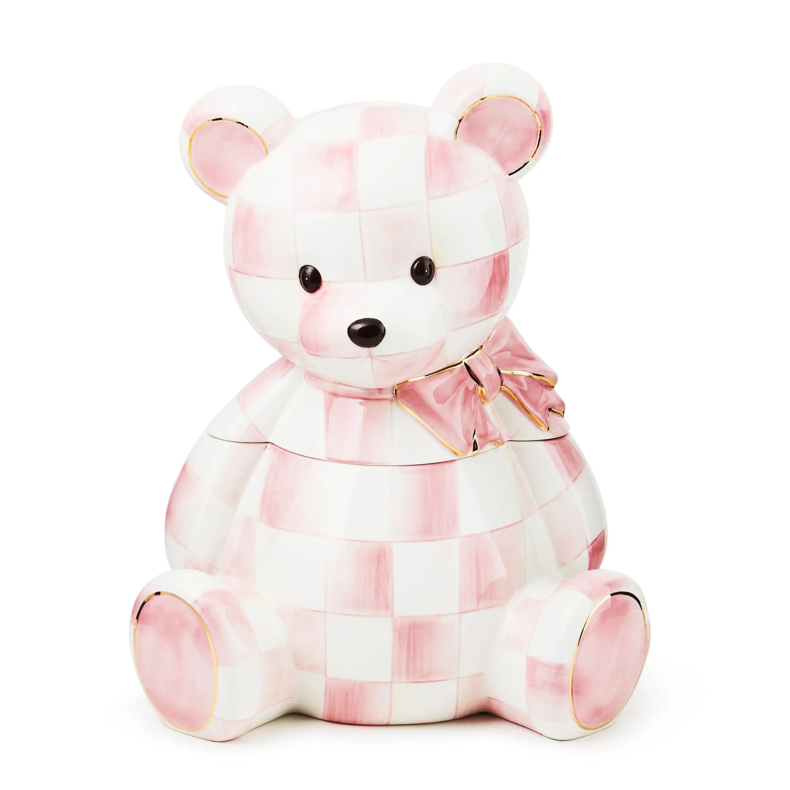 Rosy Bear Cookie Jar