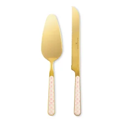 Rosy Check Bistro Cake Serving Set