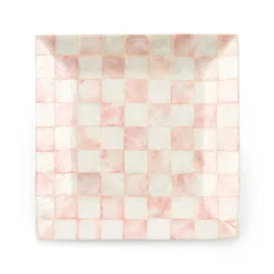 Rosy Check Capiz Catchall Tray