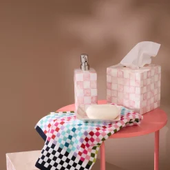 Rosy Check Capiz Soap Pump