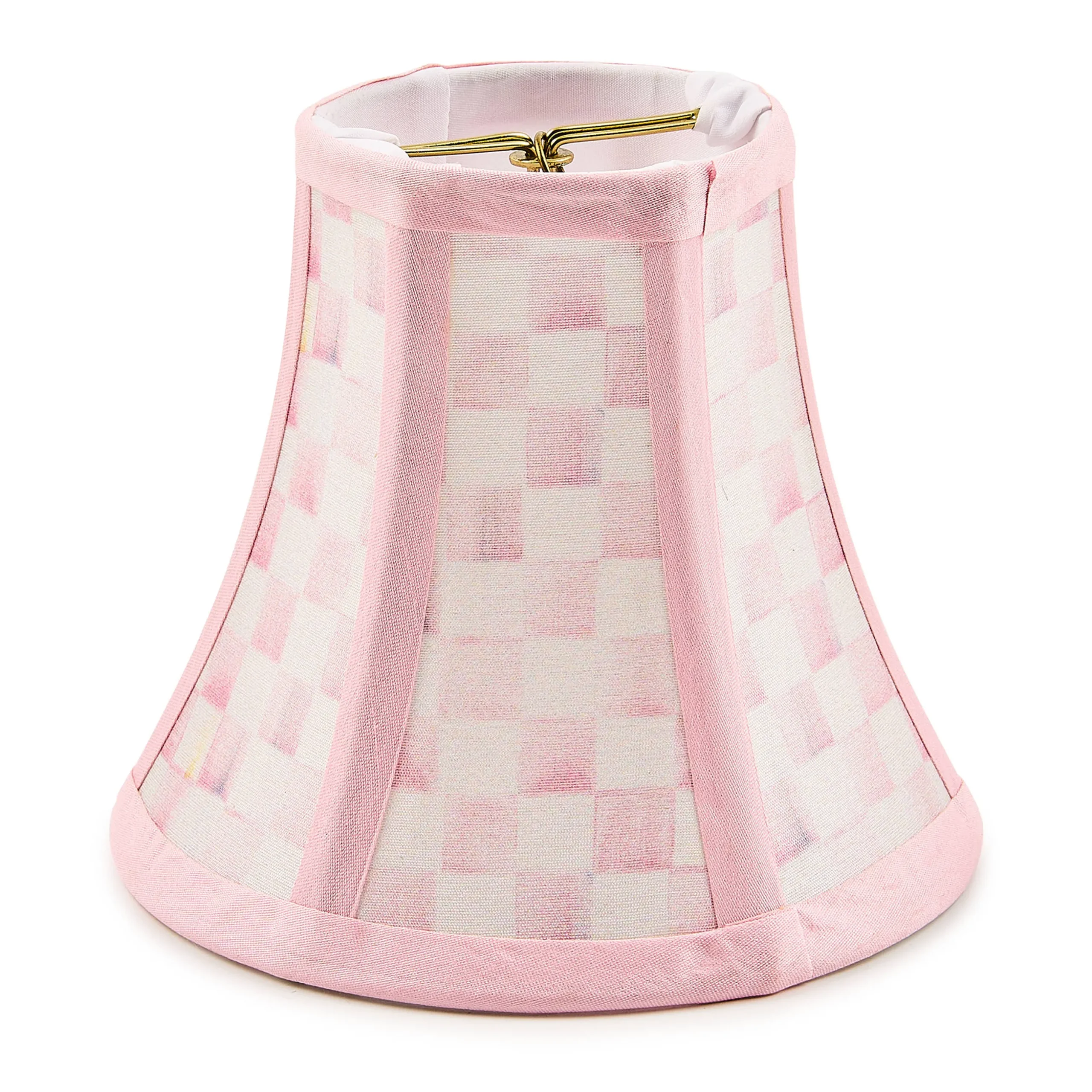 Rosy Check Chandelier Shade