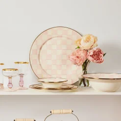 Rosy Check Charger/Plate