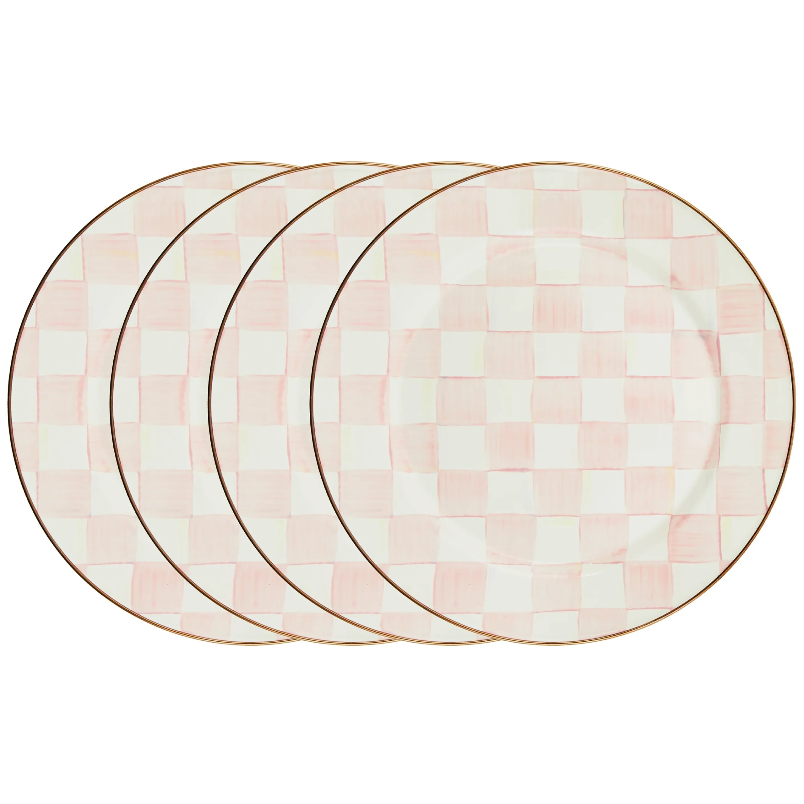 Rosy Check Chargers, Set of 4