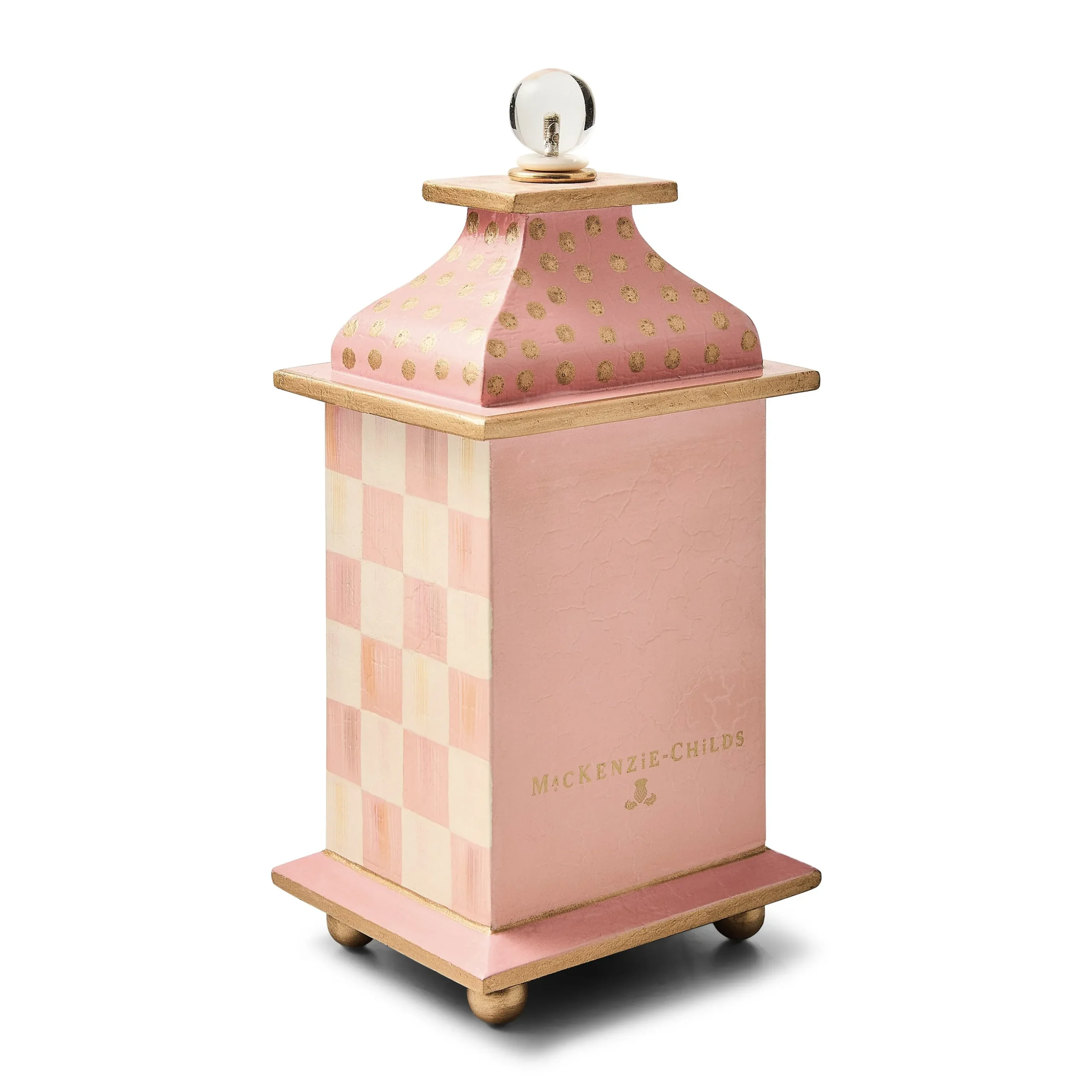 Rosy Check Desk Clock