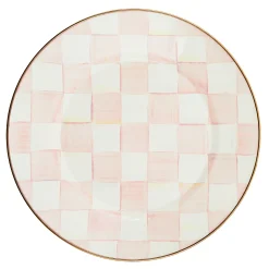 Rosy Check Dinner Plate