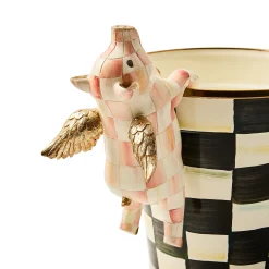 Rosy Check Flying Pig Pot Climber