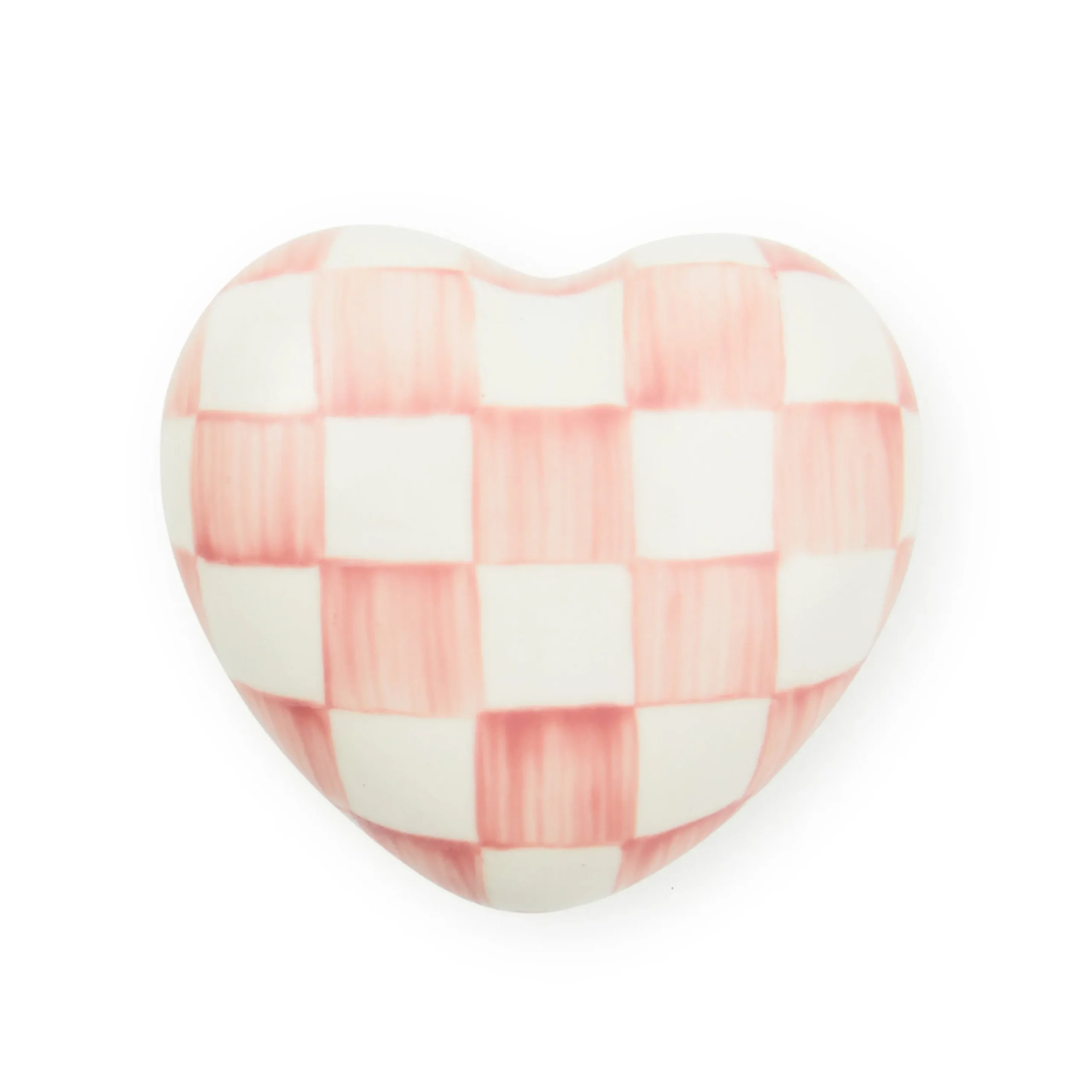 Rosy Check Heart Knob