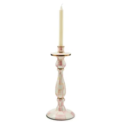 Rosy Check Large Candlestick