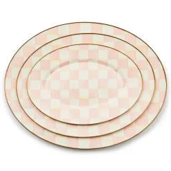 Rosy Check Large Oval Platter